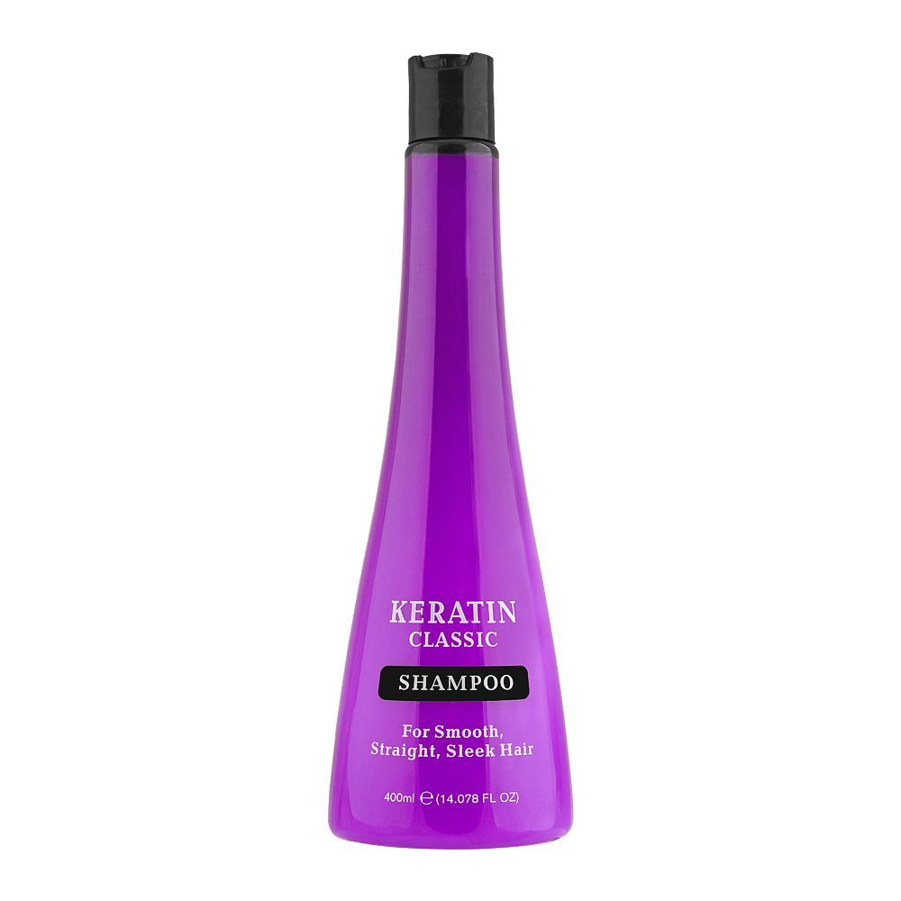 Keratine Shampoo For Smooth, Straight And Sleek Hair 400ml